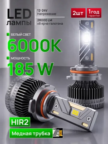 Светодиодные лампы HIR2 Titan Energy, комплект 2 шт